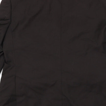 Mens UK Size 38 Jones Regular Black Suit Jacket