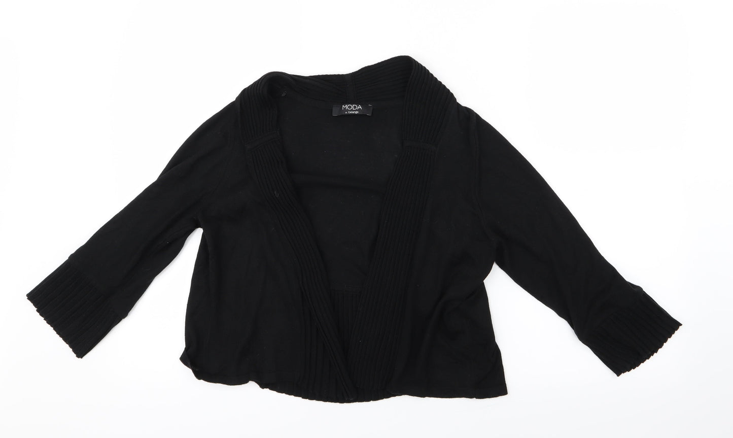 George Womens Black   Cardigan Jumper Size 14
