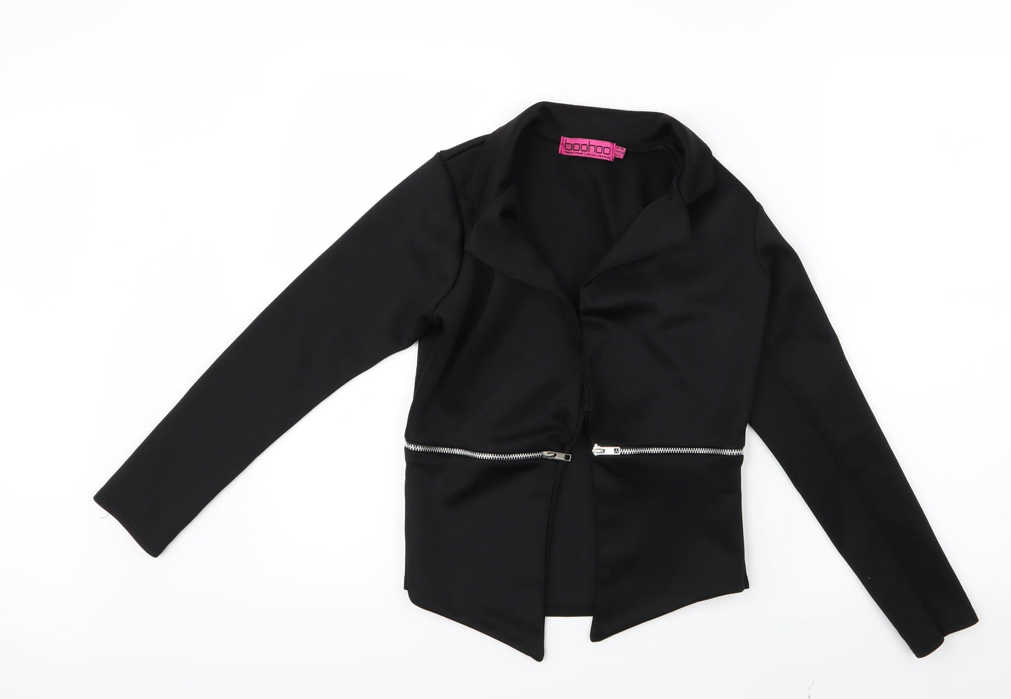 Womens UK Size 10 Boohoo Black Jacket