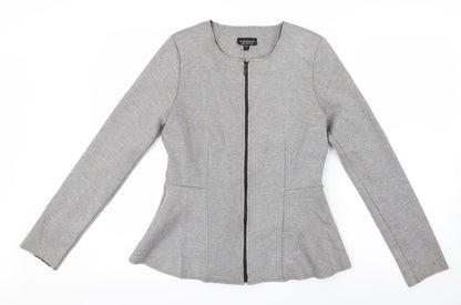 Womens UK Size 10 Topshop Grey Jacket