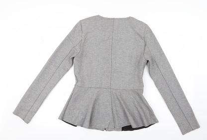 Womens UK Size 10 Topshop Grey Jacket