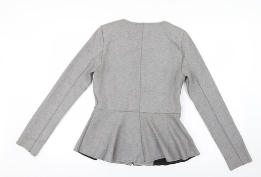 Womens UK Size 10 Topshop Grey Jacket