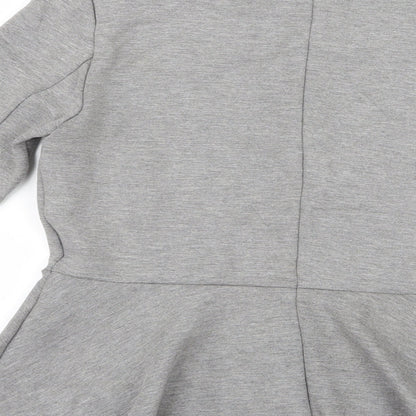 Womens UK Size 10 Topshop Grey Jacket