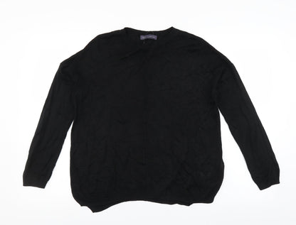 Marks & Spencer Womens Black   Pullover Jumper Size M