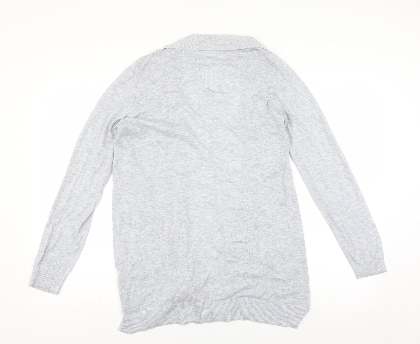 Dunnes Stores Womens Grey   Cardigan Jumper Size M