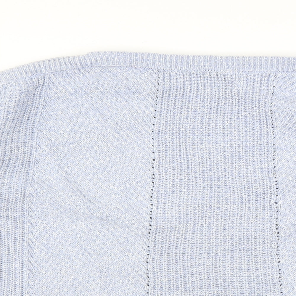 Marks & Spencer Womens Blue   Pullover Jumper Size L