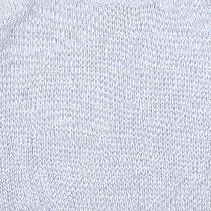 Marks & Spencer Womens Blue   Pullover Jumper Size L