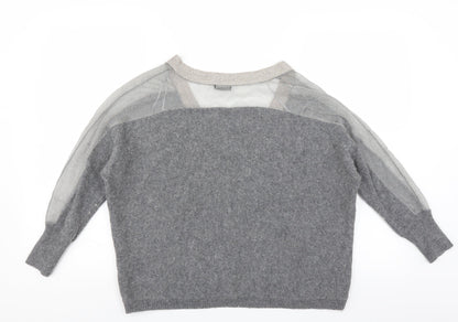 River Island Womens Grey   Pullover Jumper Size 12
