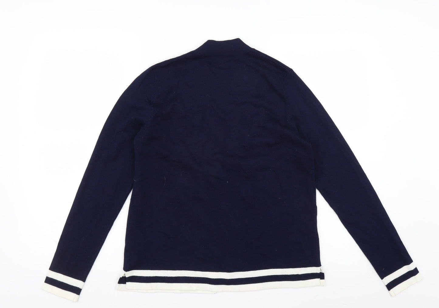 M&Co Womens Blue   Cardigan Jumper Size 12