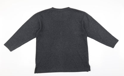 Debenhams Womens Grey   Pullover Jumper Size 14