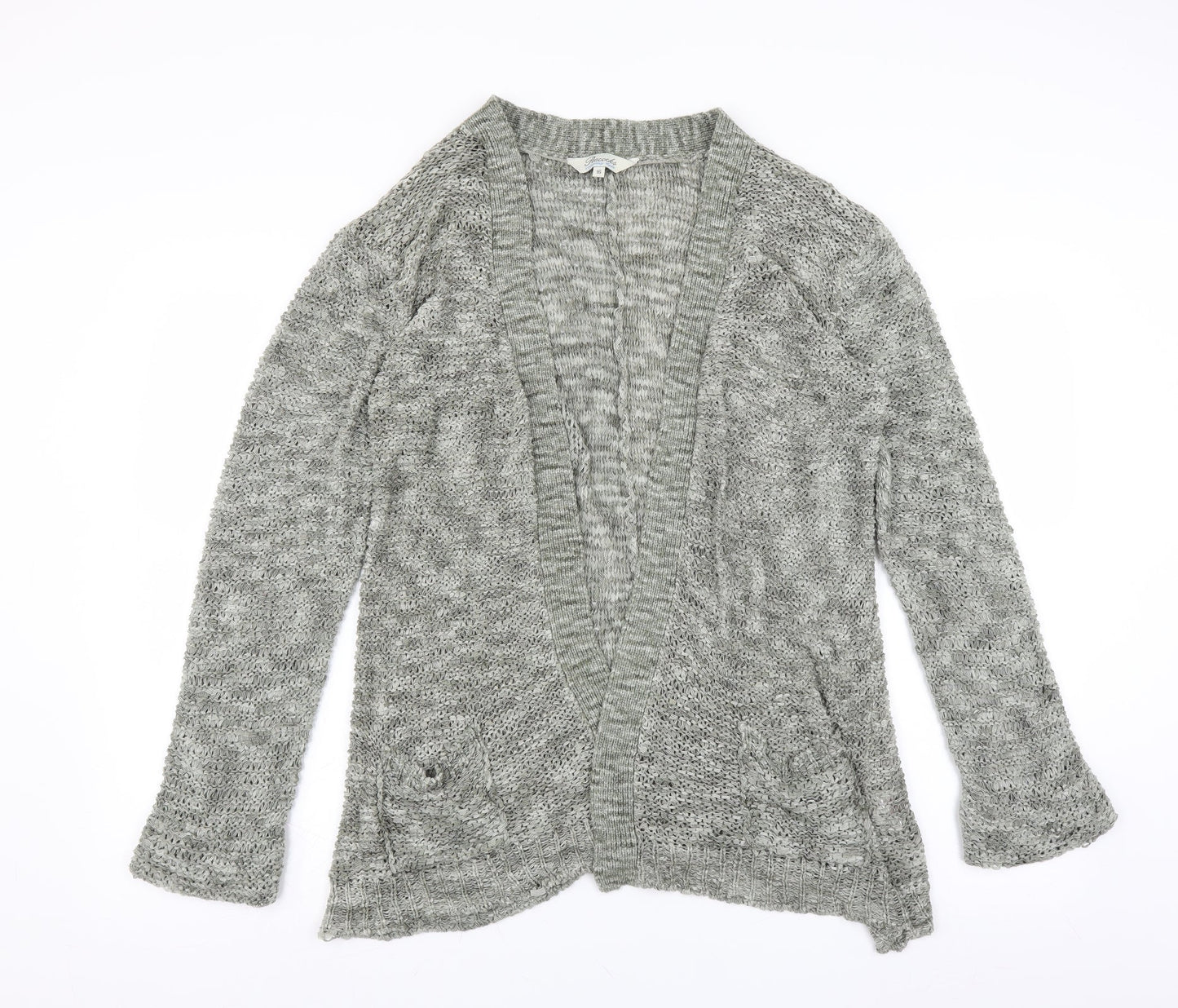 Peacocks Womens Green   Cardigan Jumper Size 16