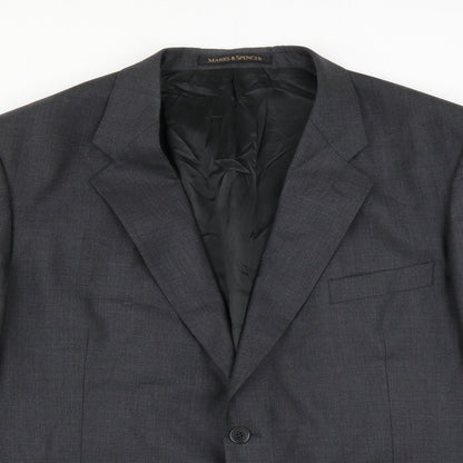 Mens UK Size 46 Marks and Spencer Regular Grey Suit Jacket