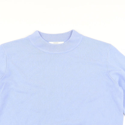 Marks & Spencer Womens Blue   Pullover Jumper Size 14