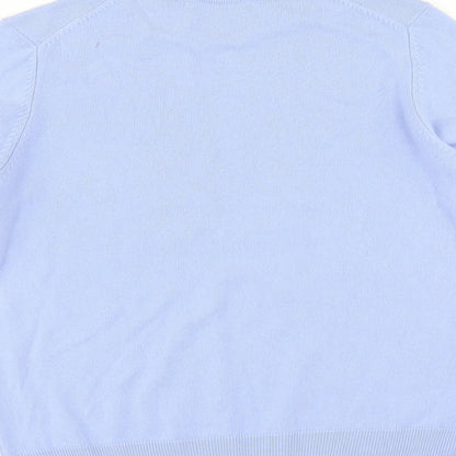 Marks & Spencer Womens Blue   Pullover Jumper Size 14