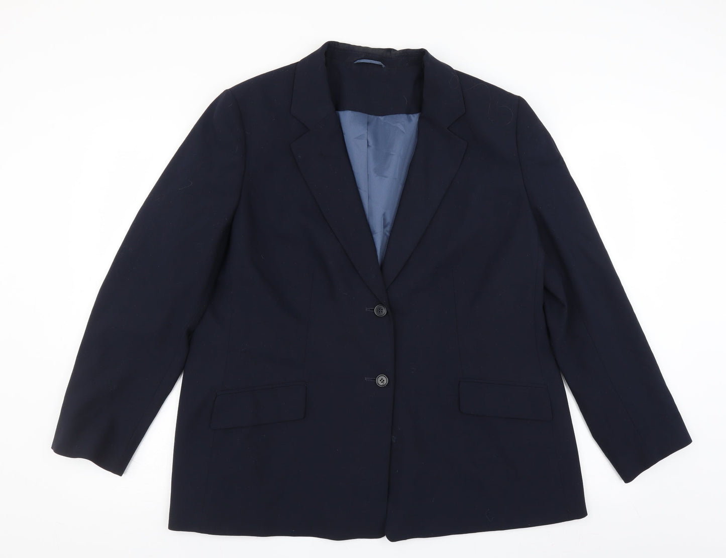 Mens UK Size 40 Preworn Regular Blue Suit Jacket