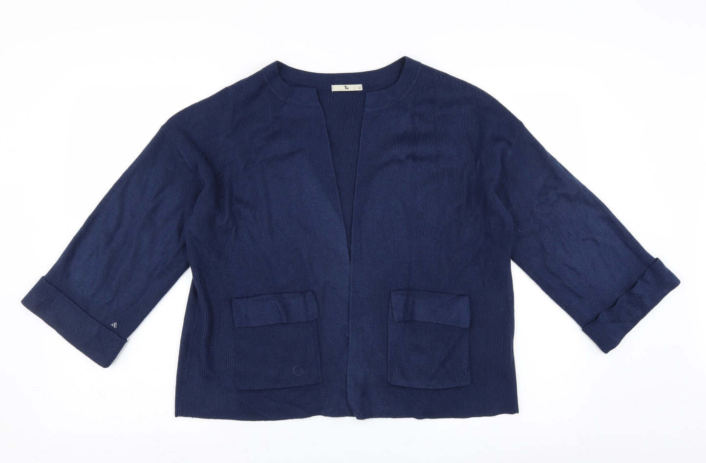 Sainsburys Womens Blue   Cardigan Jumper Size 10