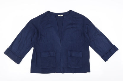 Sainsburys Womens Blue   Cardigan Jumper Size 10