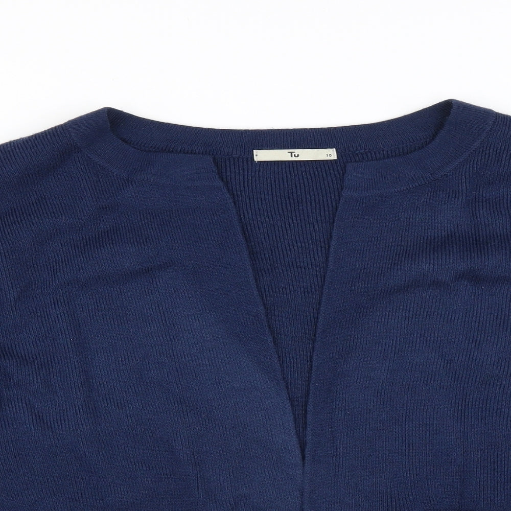 Sainsburys Womens Blue   Cardigan Jumper Size 10