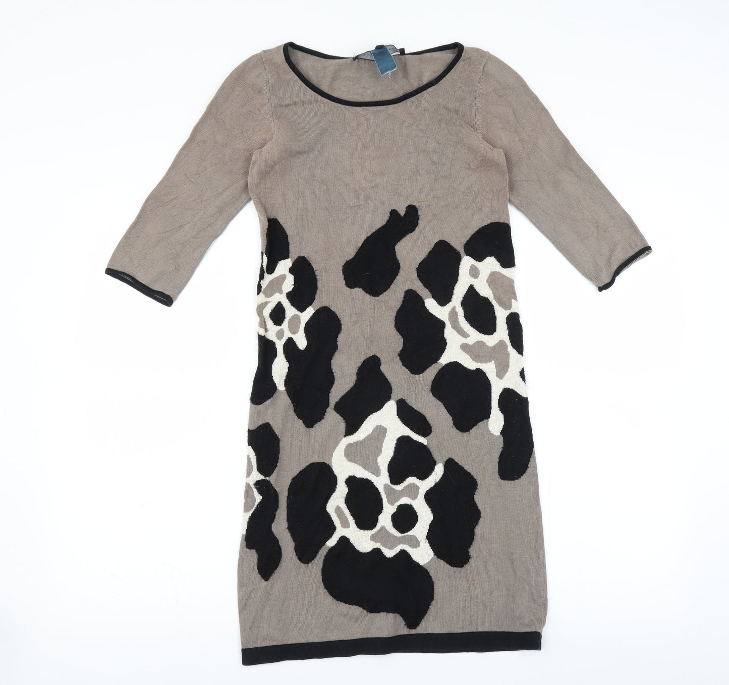 French Connection Womens Brown   Jumper Dress  Size XS