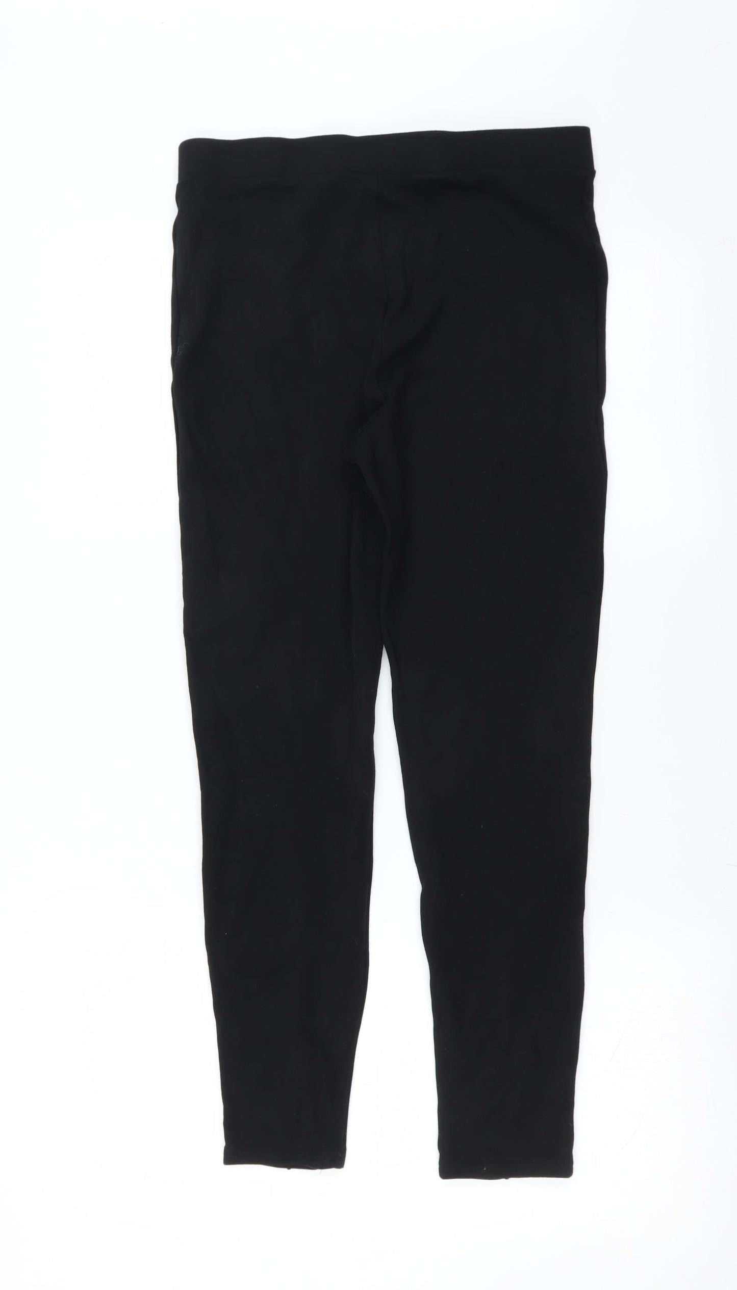 Womens UK Size 12 Papaya Extra-Slim Fit  Black Trousers