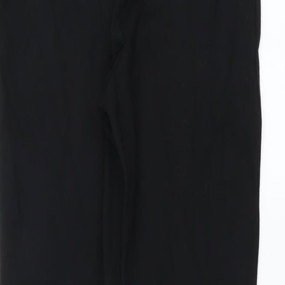 Womens UK Size 12 Papaya Extra-Slim Fit  Black Trousers