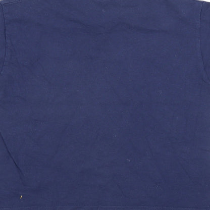 Preworn Boys Blue   Basic T-Shirt Size 5-6 Years  - HTA
