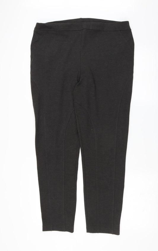 Womens UK Size 18 Marks and Spencer Slim Fit  Grey Trousers