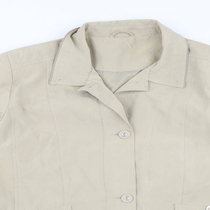Womens UK Size 20 Preworn Beige Jacket