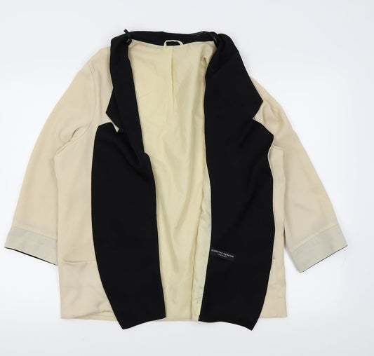 Dorothy Perkins Womens Beige   Jacket Blazer Size L