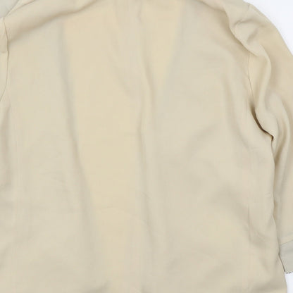 Dorothy Perkins Womens Beige   Jacket Blazer Size L