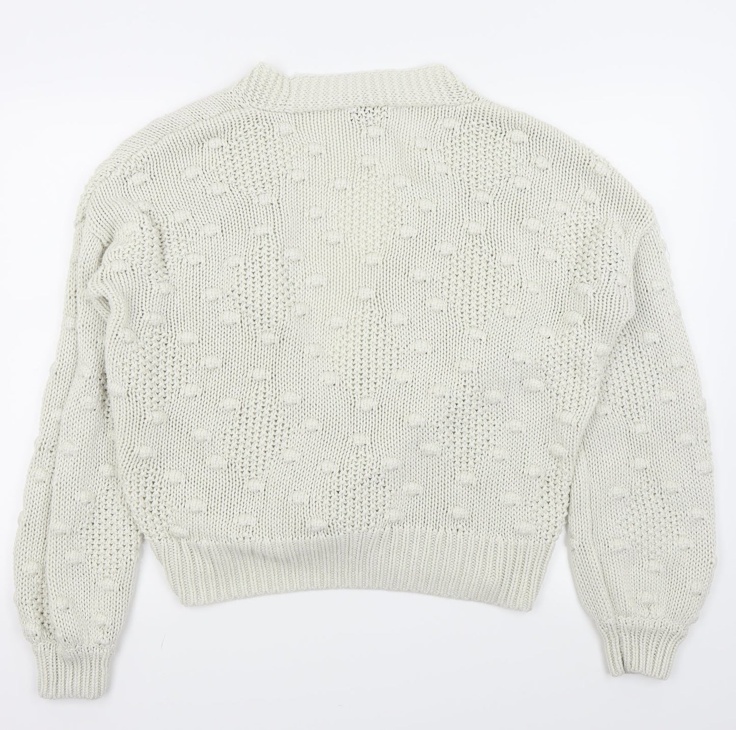 F&F Womens White   Cardigan Jumper Size 10