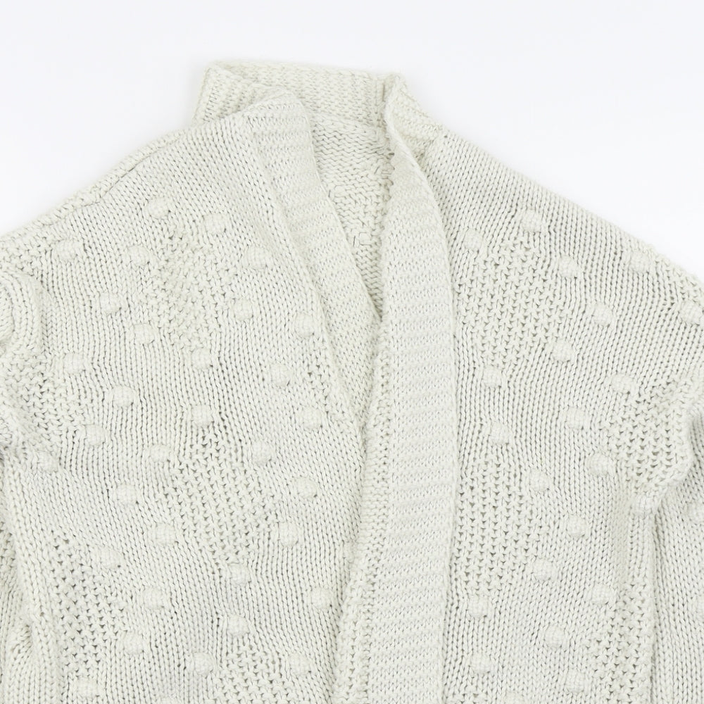 F&F Womens White   Cardigan Jumper Size 10