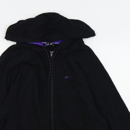 F&F Womens Black   Full Zip Jumper Size 12