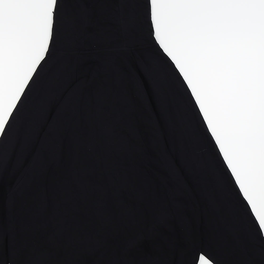 F&F Womens Black   Full Zip Jumper Size 12