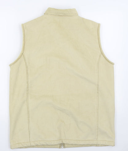 Womens UK Size 16 Alice Collins Beige Gilet