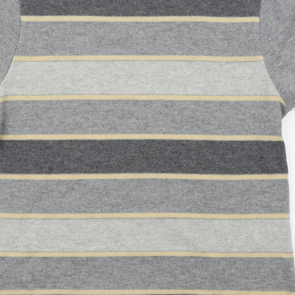 Womens UK Size 10 Basler Grey Basic T-Shirt