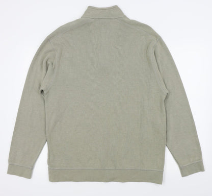 Blue Harbour Mens Green   Pullover Jumper Size M