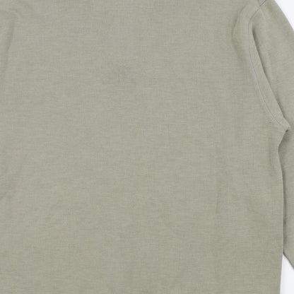 Blue Harbour Mens Green   Pullover Jumper Size M