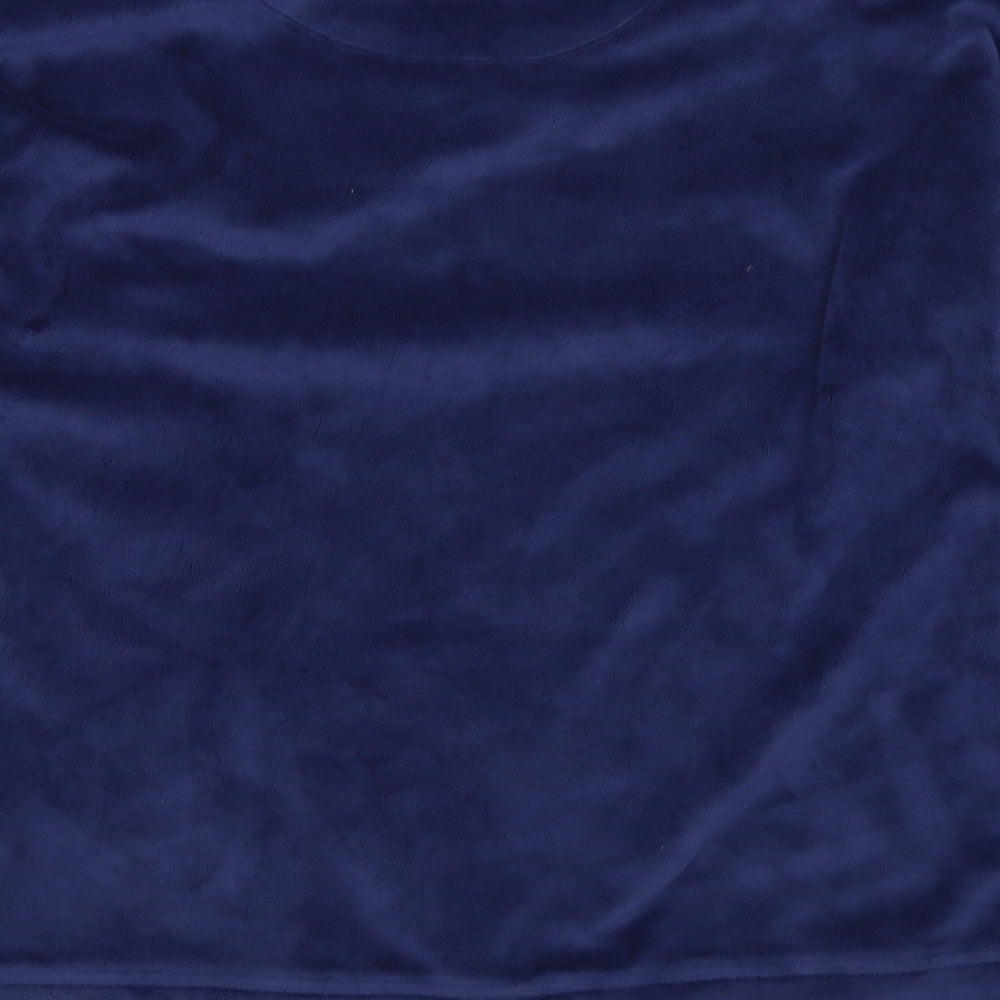 M&s Girls Blue   Pullover Jumper Size 14-15 Years