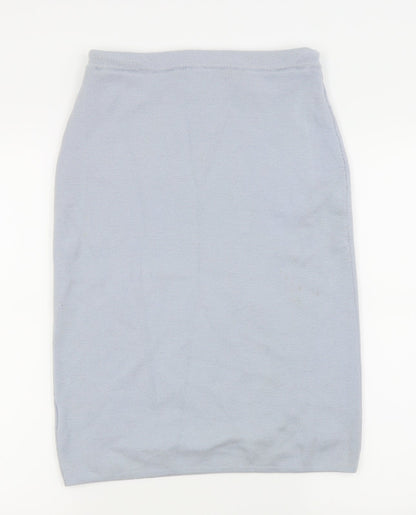 Elegance Womens Blue   Straight & Pencil Skirt Size 12
