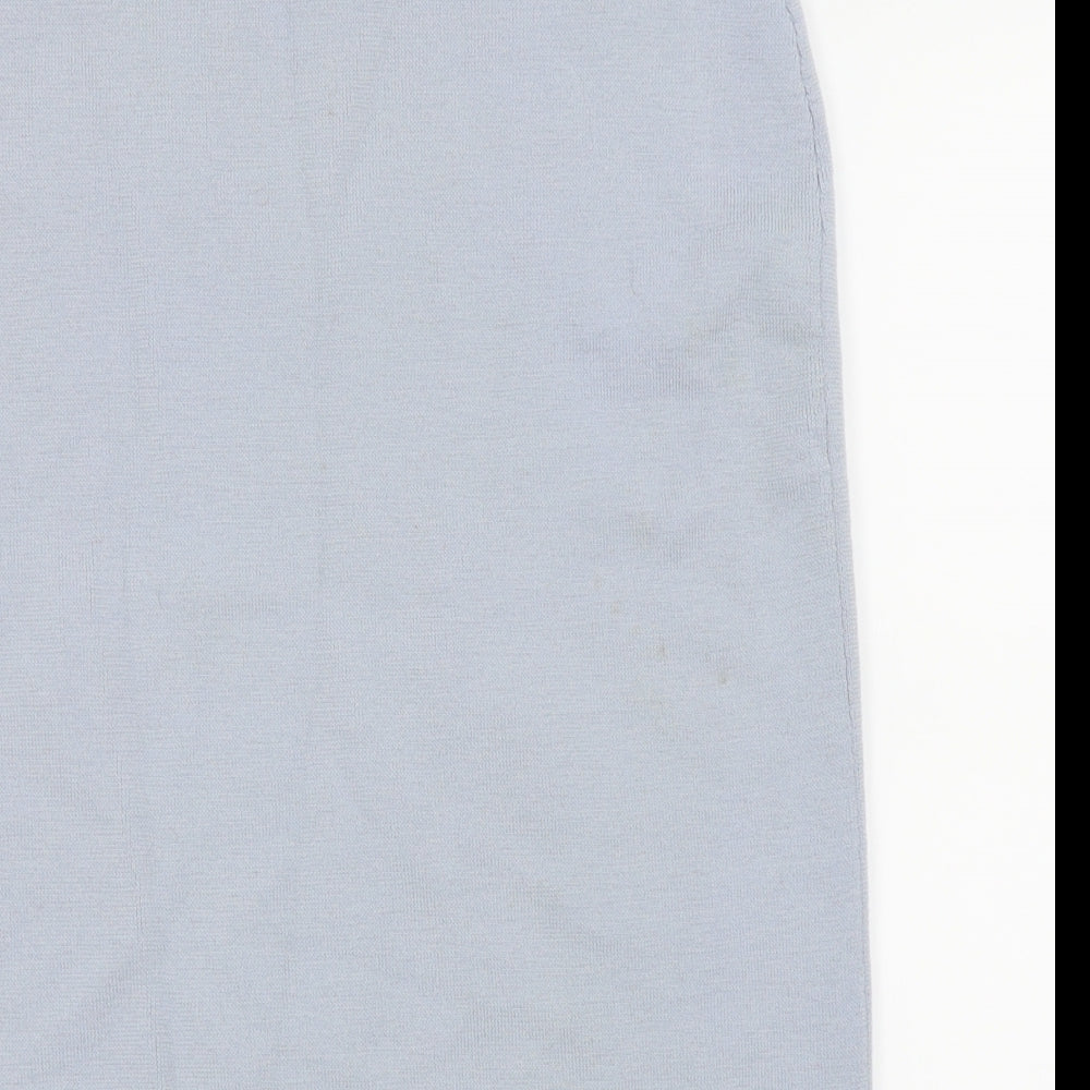 Elegance Womens Blue   Straight & Pencil Skirt Size 12