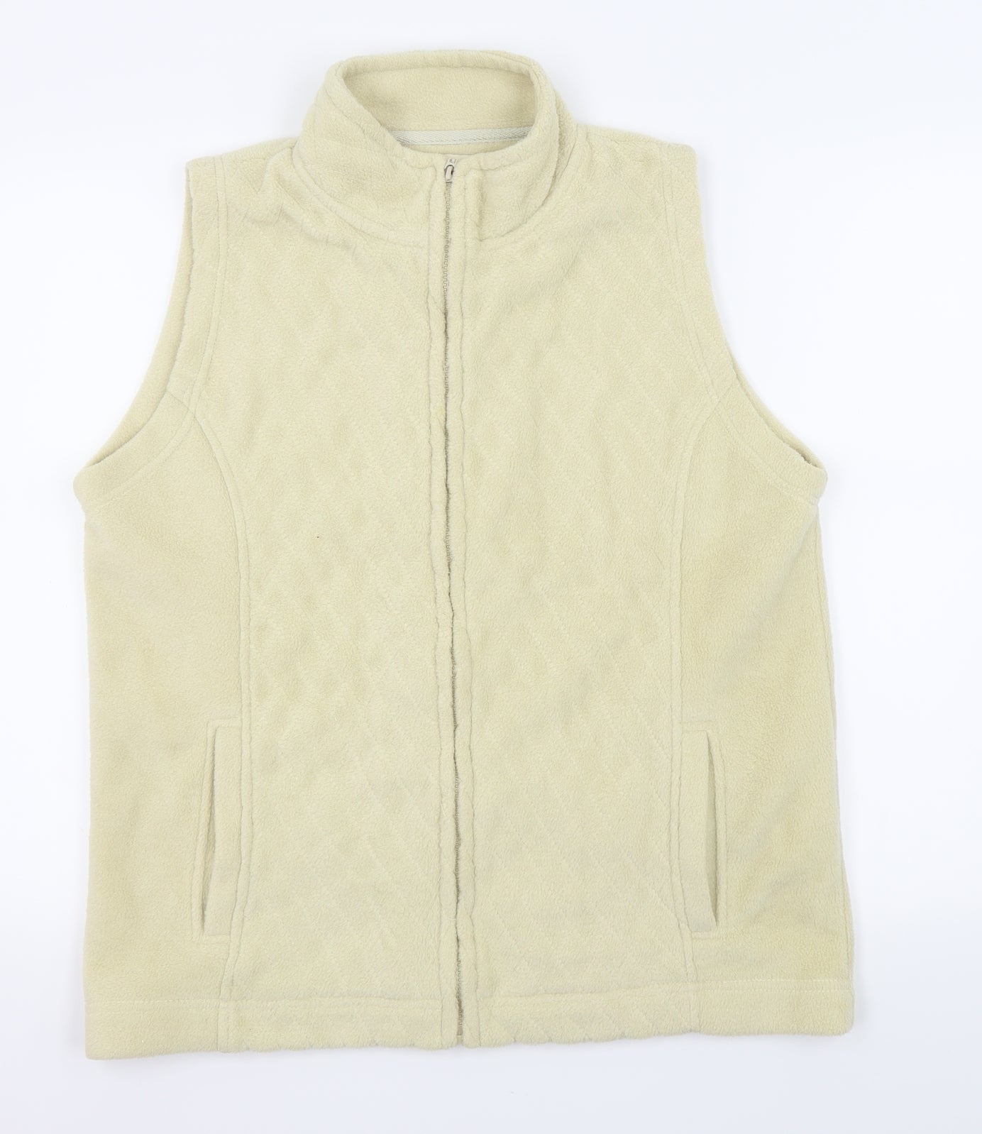 Womens UK Size 14 EWM White Gilet