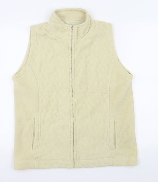 Womens UK Size 14 EWM White Gilet