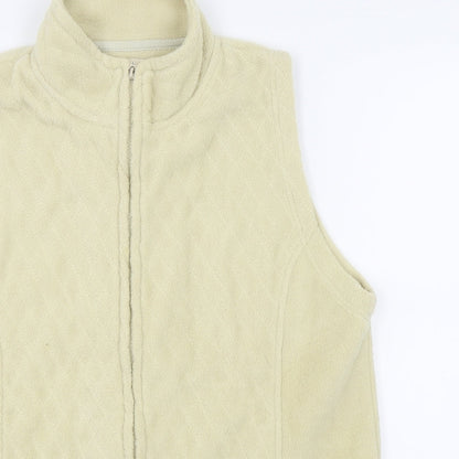 Womens UK Size 14 EWM White Gilet
