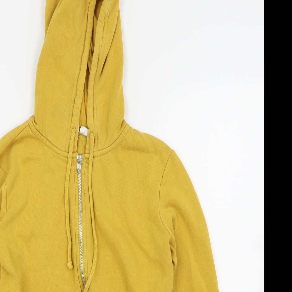 H&M Womens Yellow   Cardigan Jumper Size XS