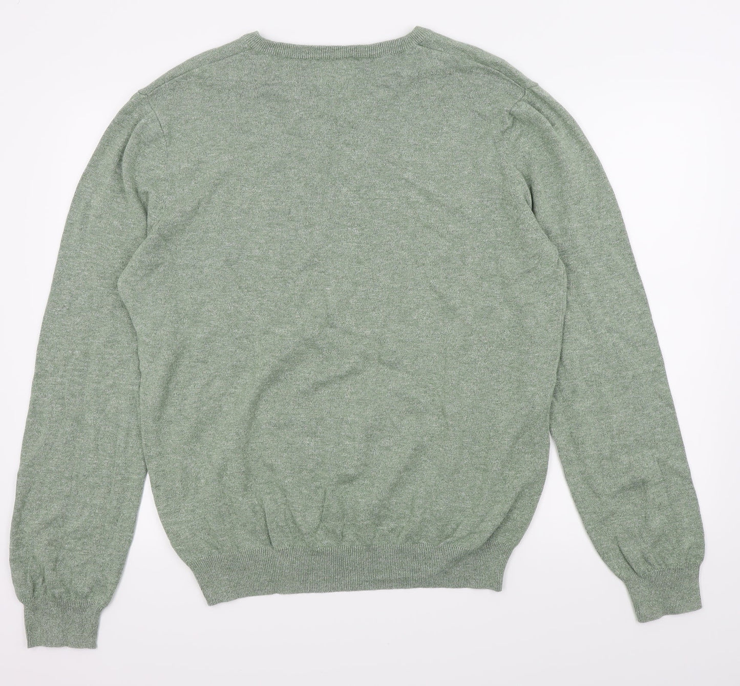 TU Mens Green   Pullover Jumper Size L