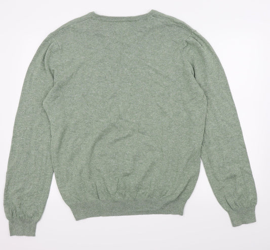 TU Mens Green   Pullover Jumper Size L