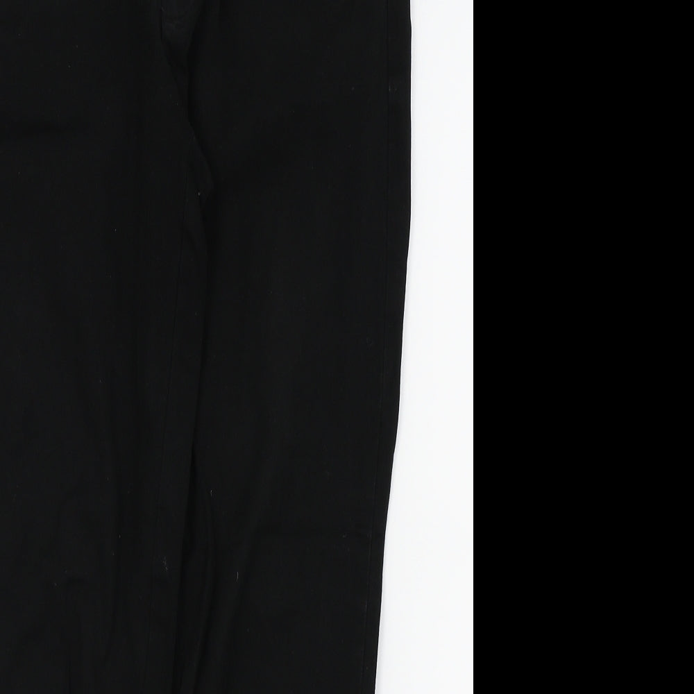 Womens UK Size 12 Gap Regular Fit  Black Trousers