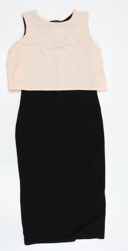 New Look Womens Black   Fit & Flare  Size 10