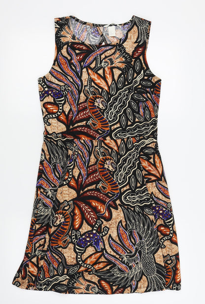H&M Womens Multicoloured   Fit & Flare  Size 12